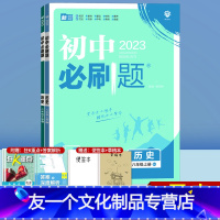 2本]道德与法治+历史(人教版) 八年级上 [友一个正版]2023版初中八年级上册历史人教版RJ下册初二同步练习册中考知