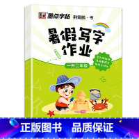 1升2年级 暑假写字作业 [正版]寒假写字作业天天练一二三四五六年级同步写字课人教版上下册预习复习强化巩固儿童小学生铅笔
