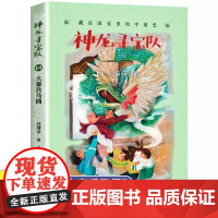 新书神龙寻宝队14大秦兵马俑漫游中国历史谷清平汤小团藏在国宝里的中国史冒险童话穿越时空小学生四五六年级课外书
