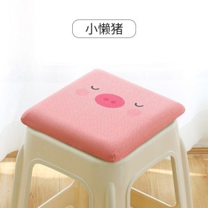 美帮汇幼儿园儿童椅垫地上方形宝宝小坐垫记忆棉学生凳子软垫子