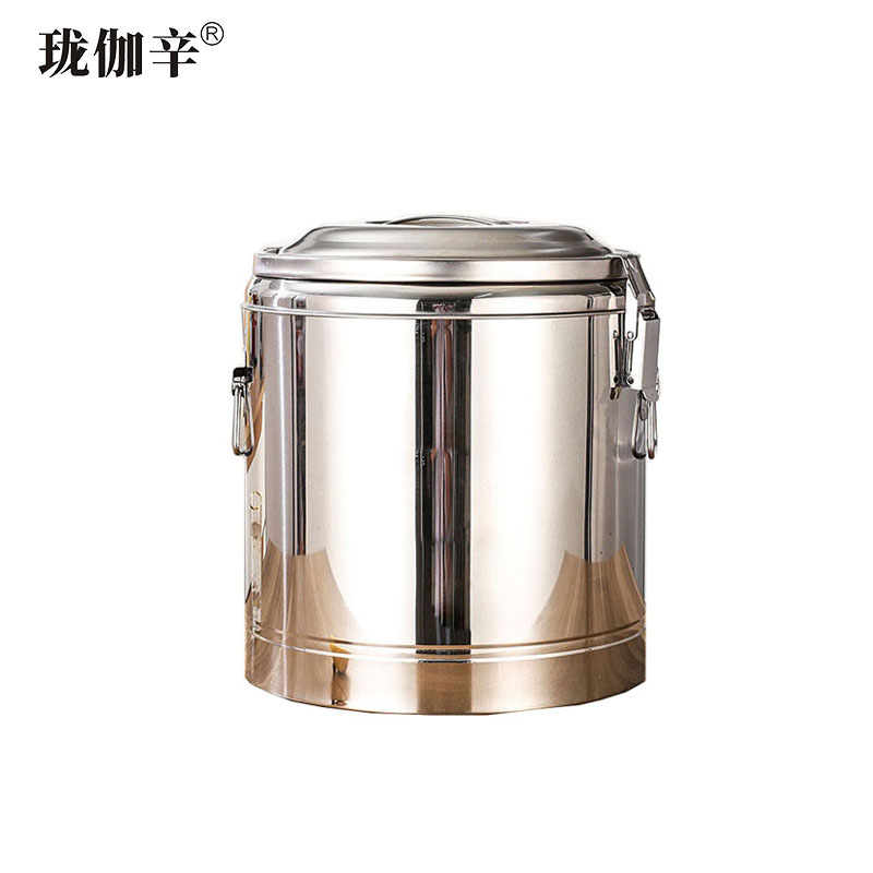 珑伽辛 304不锈钢保温桶饭桶 10L/个