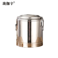 珑伽辛 304不锈钢保温桶饭桶 10L/个
