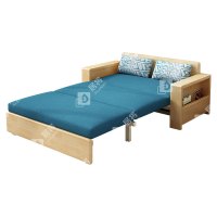 居将 JJ4031142 沙发床1.8米宽多功能实木折叠沙发床