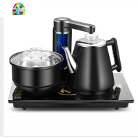 全自动上水烧水壶茶台上水电热水壶嵌入式电茶炉茶具套装 FENGHOU 40X23桶装水款