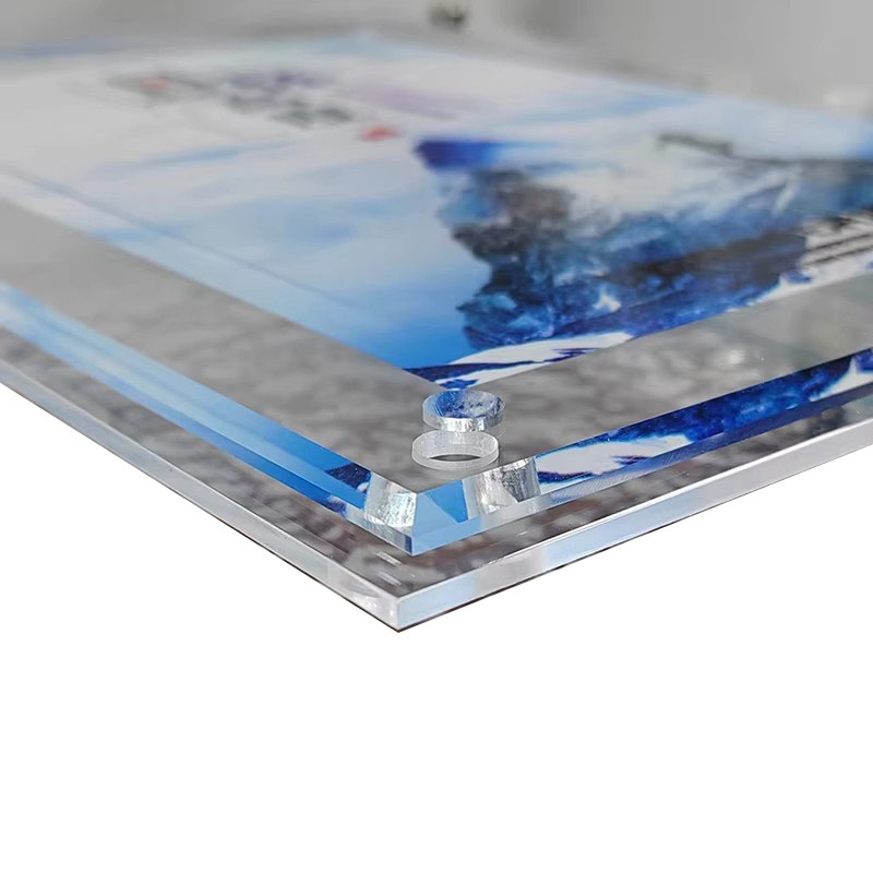 瑾如云海 亚克力展板 广告牌 双层40*60cm 厚5+3mm 个