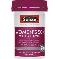 Swisse 中老年女性 复合 维生素 片剂 60片 1瓶装 女士50+/50岁以上营养补充增强免疫 澳洲澳大利亚进口