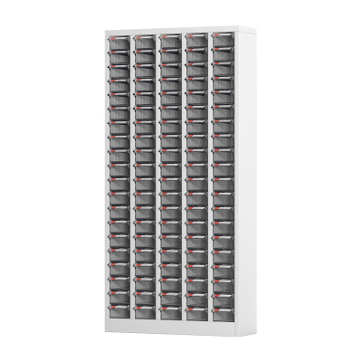 臻远 ZYLJG-W11 零件柜 100抽透明无门大号 895*300*1653