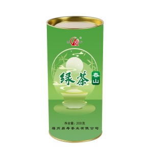 鼎寿春山绿茶200克 罐