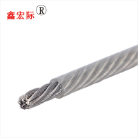 鑫宏际 不锈钢钢丝绳 包塑6mm粗/米