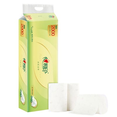 心相印RW1010茶语实芯卷纸4层加厚200g*10卷一提