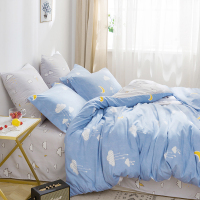 家柏饰(CORATED)家纺四件套水洗柔软舒适套件少女床上用品艾米莉的梦境