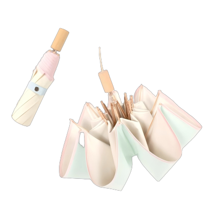 蒙虎荣威 晴雨两用太阳伞女防晒防紫外线手动升级折叠加大自动彩胶自动遮阳 把