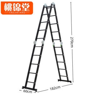 桃锦堂伸缩 梯