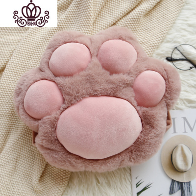 封后可爱热水袋充电式暖水袋毛绒卡通新款煖宝宝女冬季可拆洗电暖手宝