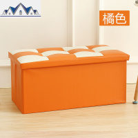 收纳凳皮革换鞋凳收纳凳储物凳大号整理箱可折叠沙发凳可坐人 三维工匠收纳箱
