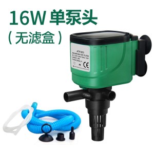 鱼缸过滤器三合一潜水泵增氧机气泵上置外置圆形小型净水族箱