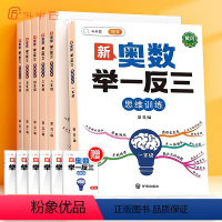 一年级新奥数(全一册) 小学通用 [正版]新奥数举一反三一年级2024新版小学创新思维二年级三四五六一年级上下册数学思维