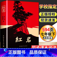 [正版]红岩初中版中国青年出版社人教版文学原着书籍初中版国一下册全套必读课外阅读名著书籍现代当代小说历史文学经典书