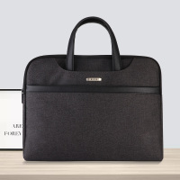 宝克(BAOKE)GW1005 商务手提包/牛津布会议包 深灰色 1个