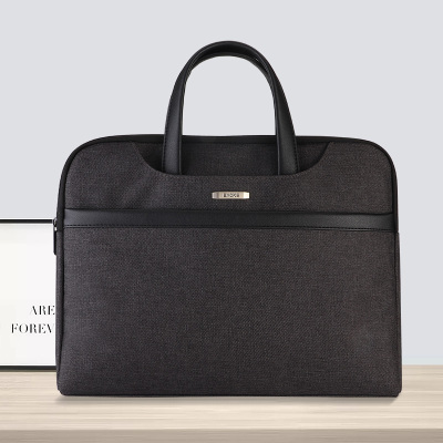 宝克(BAOKE)GW1005 商务手提包/牛津布会议包 深灰色 1个