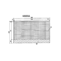 成品护栏网片 2000*1200*20mm 无维保 货期:2周