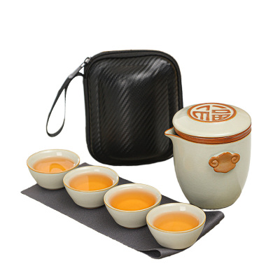 卫未来 便携茶具 一壶四杯 套