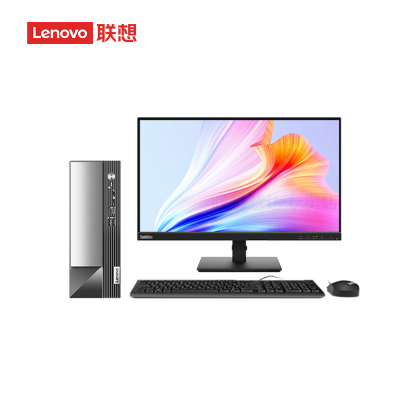联想(Lenovo)扬天M4000q 商用台式机电脑整机(酷睿i7-12700 16G 1T+512G SSD Office Win11)23英寸显示器 办公家用学习 定制
