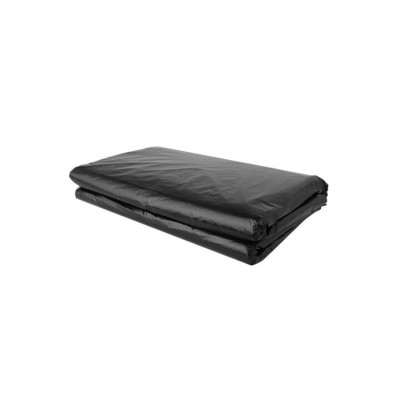豫众诺 黑色 平口垃圾袋 1100×1100mm/4.5丝 个