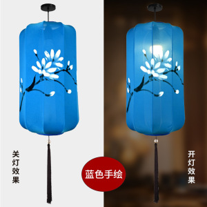 铁迅布艺手绘冬瓜灯笼X37 个