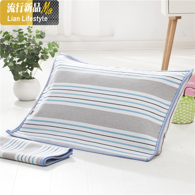 枕头斤毛巾 一对枕巾大号装情侣 欧式色田园一体式中式简约套装 三维工匠