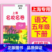 5年级下册 语文 大字版 小学通用 [正版]2024上海名校名卷二年级一二三四五年级六七八九上下册语文数学英语电子版听力