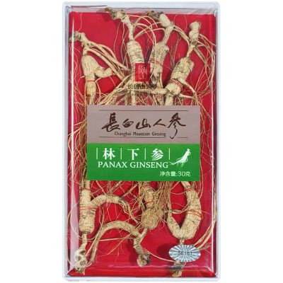 长白山人参林下参干货礼盒大补元气林下参30g*1盒