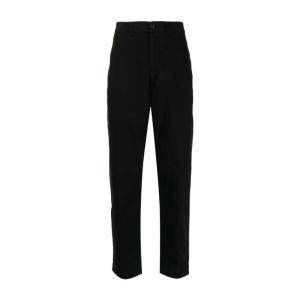 KENZO奢侈品服饰男锥形九分长裤 FB65PA2051TA.-99 简约 黑色 FR-38