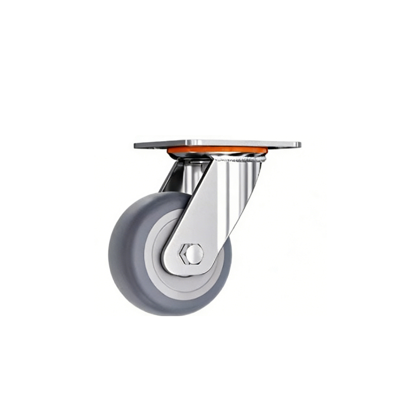 锴晟 万向轮 推车轮 承重脚轮 4寸 重型 TPR橡胶 个