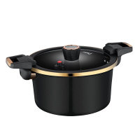 德铂汤锅4.2L轻量化锅身定时显温锁水保鲜清洗便捷DEP-859