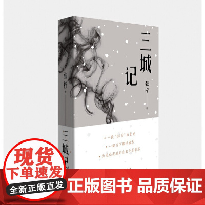 三城记 张柠 人民文学出版社 正版书籍