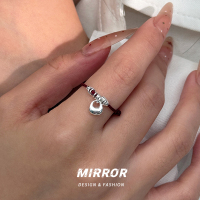 925纯银戒指女指环小福包红绳网红气质小众学生2025年新款送女朋友老婆情人节七夕生日礼物