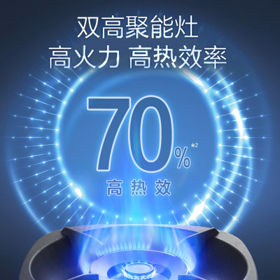 万和燃气灶天然气5.0KW双眼灶具台嵌两用煤气灶G6-L50-12T