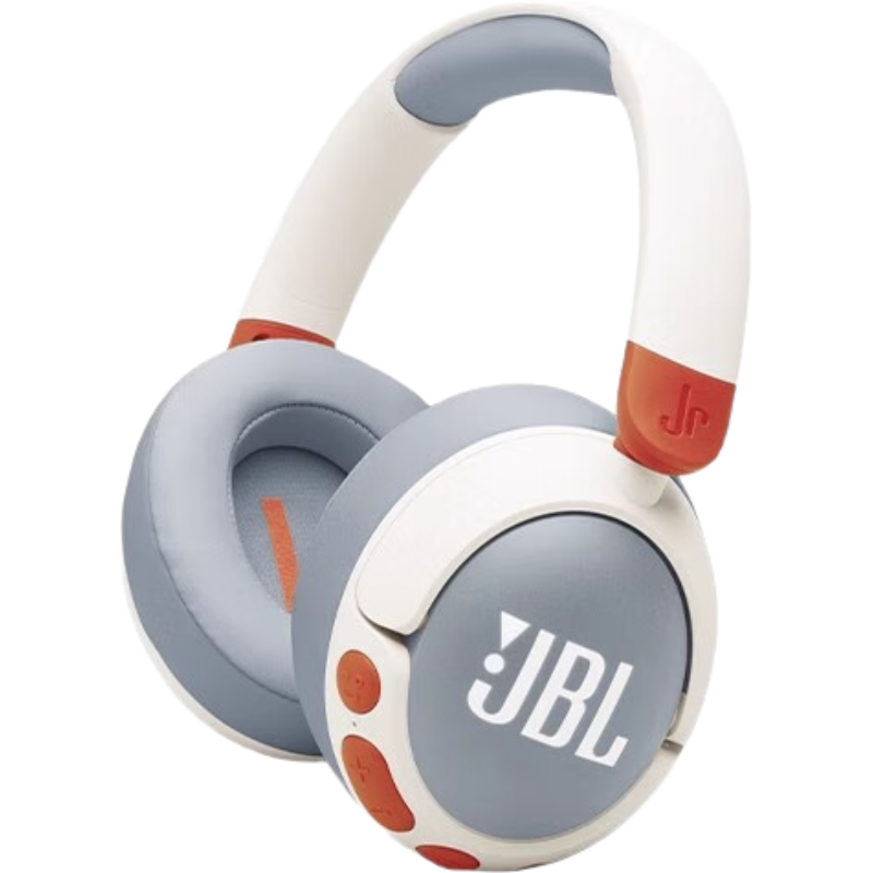 JBL JR470NC 头戴式儿童耳机 白色