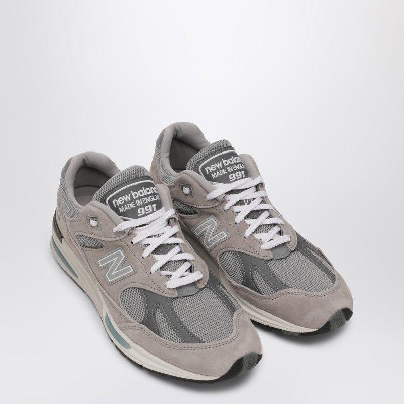 New Balance英国制造休闲跑鞋男款牛津色调皮革拼接橡胶底运动鞋