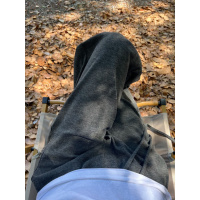 糯米裤女秋冬新款垂坠感高腰宽松软糯加绒加厚小个子阔腿裤子_351