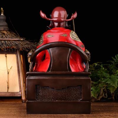 美帮汇钟馗摆件纯铜天师钟馗神像家居客厅装饰工艺品彩