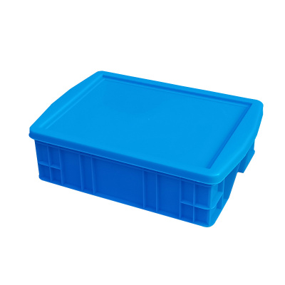 臻远ZY-SNXD-79收纳储物箱长方形物流中转箱带盖子 460*330*140mm