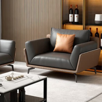 初嘉(CJ)办公沙发时尚简约办公室沙发商务接待会客沙发 单人位