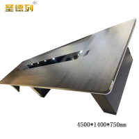 圣德列会议桌洽谈接待桌F-5 4500*1400*750mm
