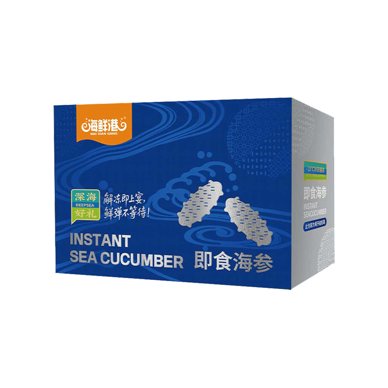 海鲜港即食海刺参598型-参参感谢500g(8-10头) 酱油一瓶芥末一支