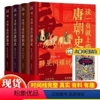 [正版]读一页就上瘾的唐朝史全4册 JST大唐开工 初唐崛起 盛唐兴衰 到唐朝后期 从兴起到灭亡 时间线完整全面细致的