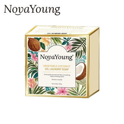 novayoung N1025植萃椰油洗衣皂300g 洗衣皂(计价单位:块)米黄色