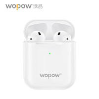 沃品 升级版TWS真无线蓝牙耳机AirBass 白色