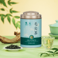 狮峰牌绿茶毛尖茶叶2024新茶特级春茶自己喝100g罐装